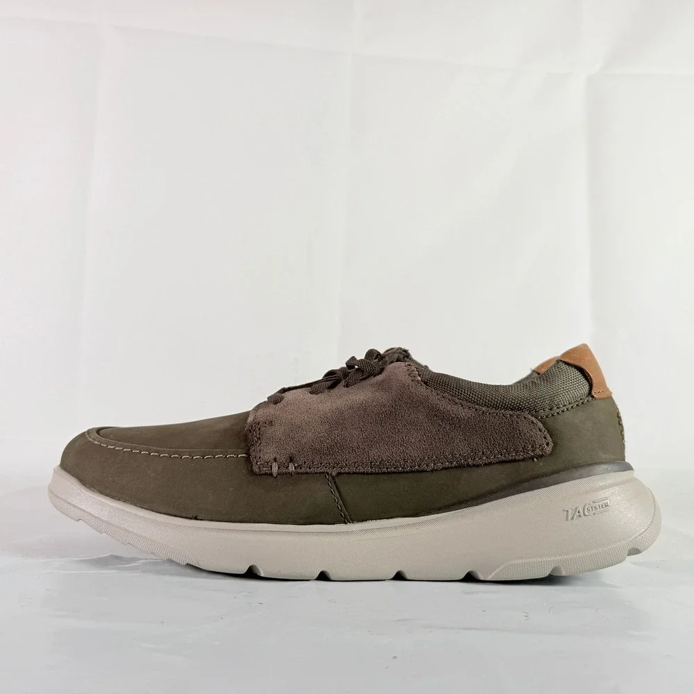 Clarks Gaskill Low Olive Combination Mens Size 9.5 M Sneaker 261629307085 New
